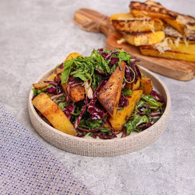 Roasted Parsnip & Kale Salad