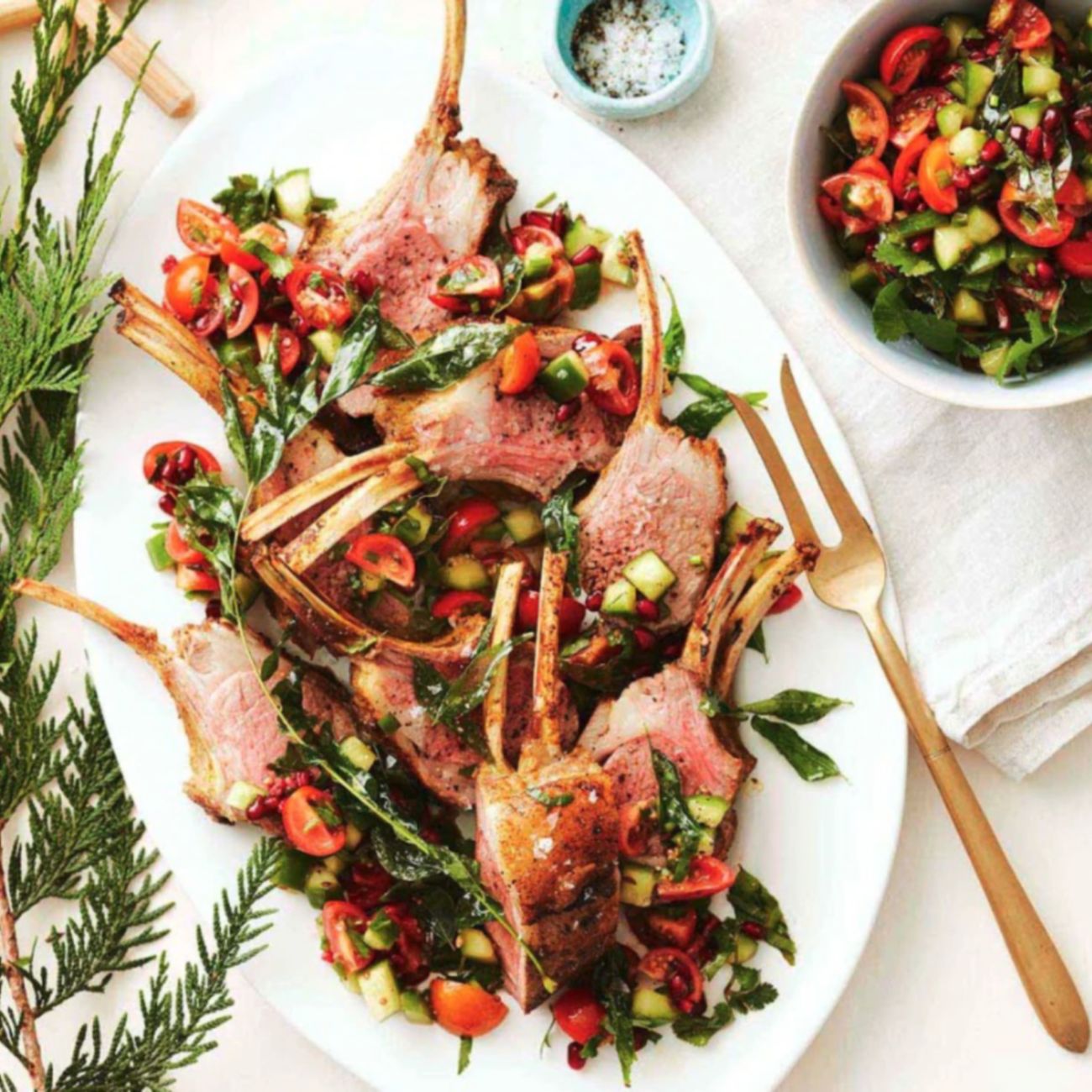 Rack of lamb