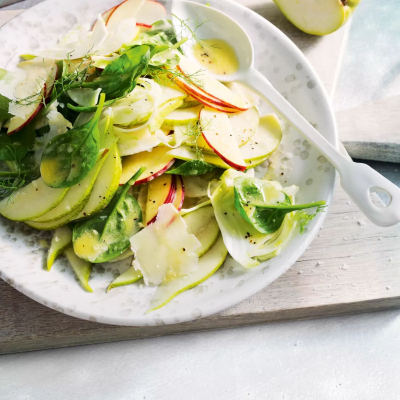 Pear, fennel & apple salad