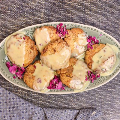 Rose & Pistachio Shortbread Cookies