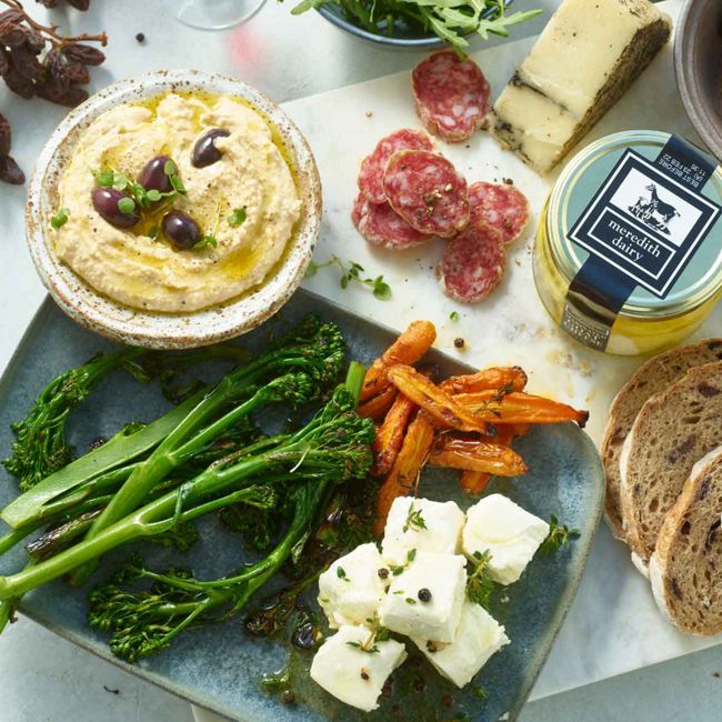 Meredith Dairy Rustic Grazing Platter 