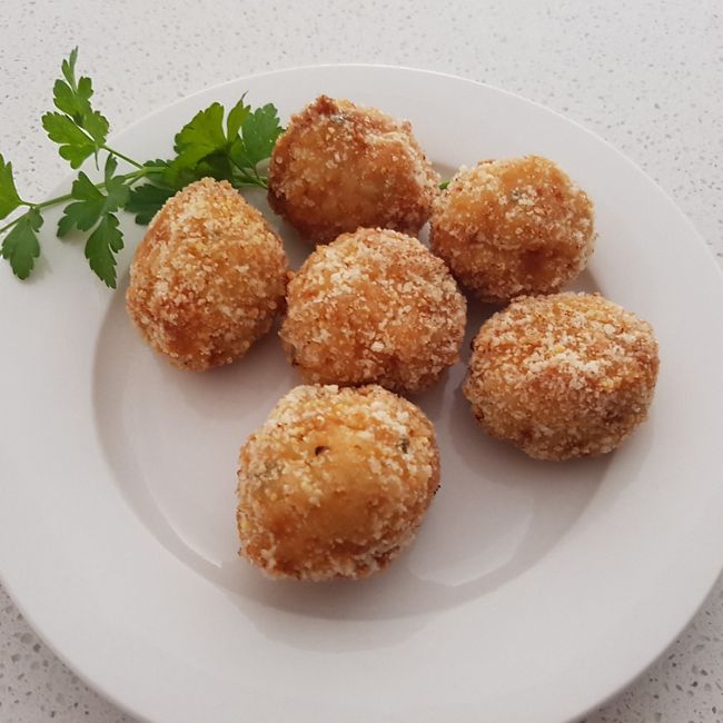 Parmesan Rice Balls