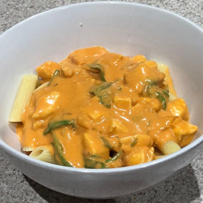 Chicken & Vodka Pasta