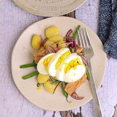 Salad Nicoise with Gnocchi
