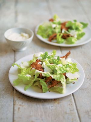 Crunchy Sardine Caesar Salad