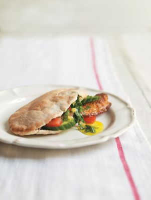 Moroccan Sardine Pitta Breads
