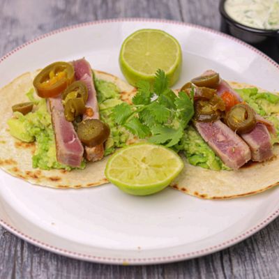 Seared Tuna & Lime Tostadas