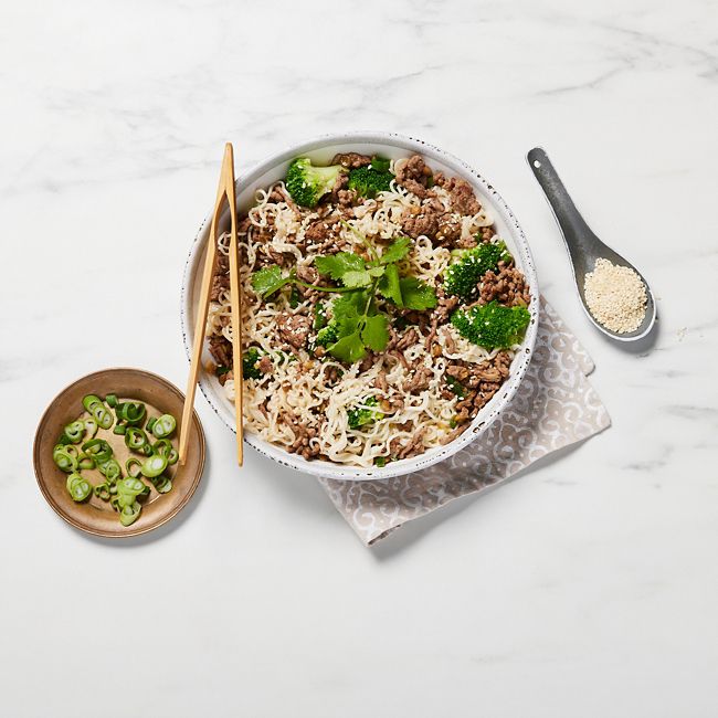 Sesame & Ginger Beef Noodle Stir-fry