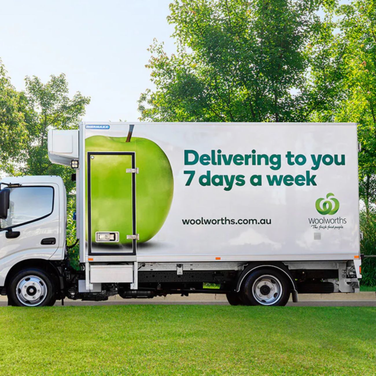 Delivery truck