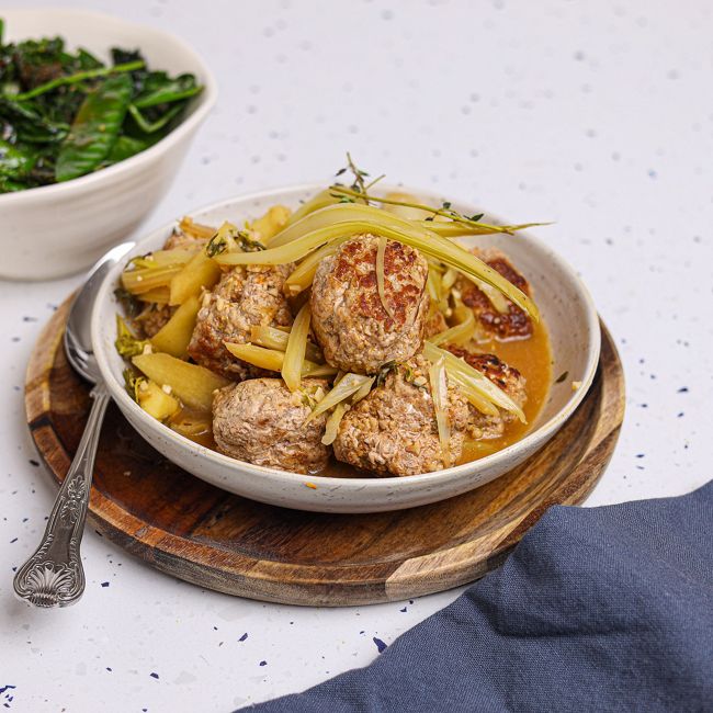 Simple Pork & Fennel Meatballs