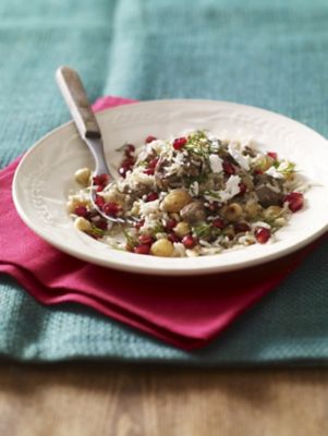 Turkish Lamb & Pomegranate Pilaf