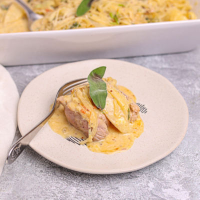 Slow Cooked Pork with Pears