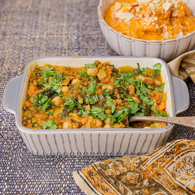 Slow Cooker Chickpea Dahl