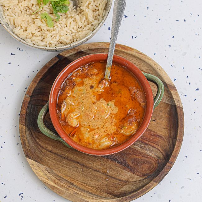 Slow Cooker Prawn Curry