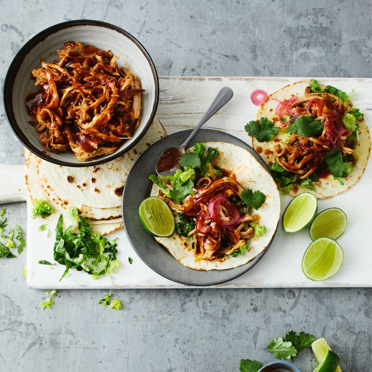 Slow-Cooker Smoky Pork Tacos