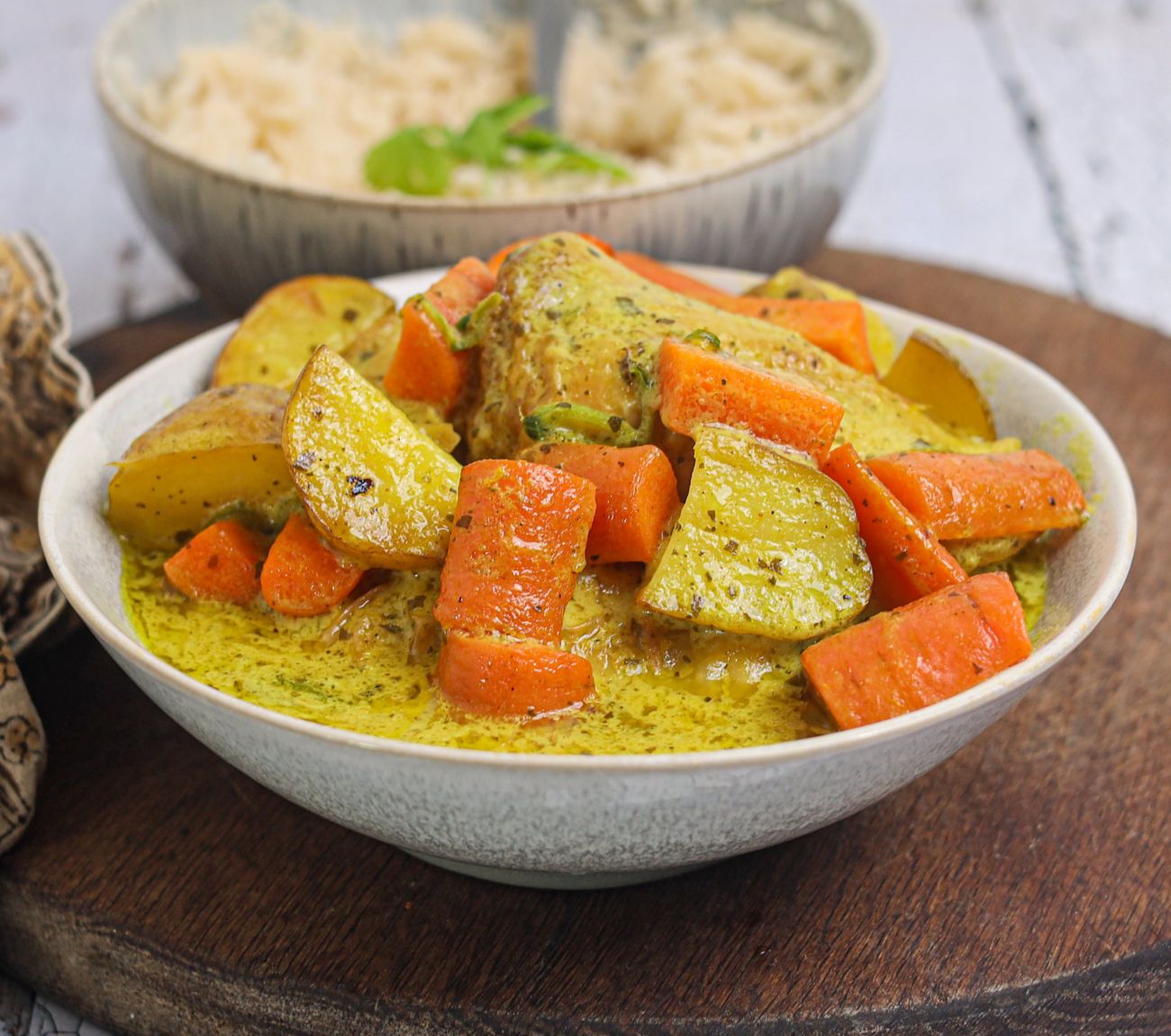 Slow cooker deals green chicken curry