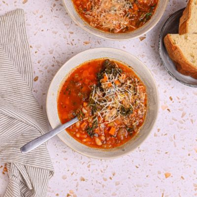 Slow Cooker Vegetable & Bean Soup