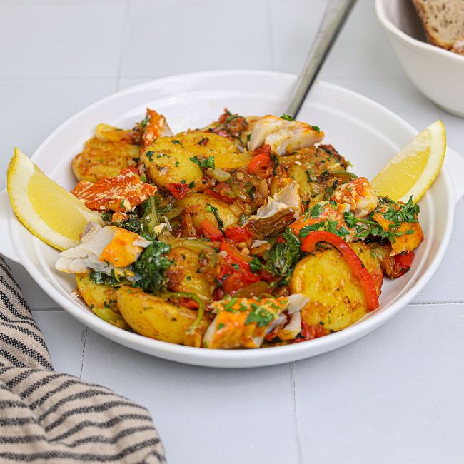 Smoked Cod Hash