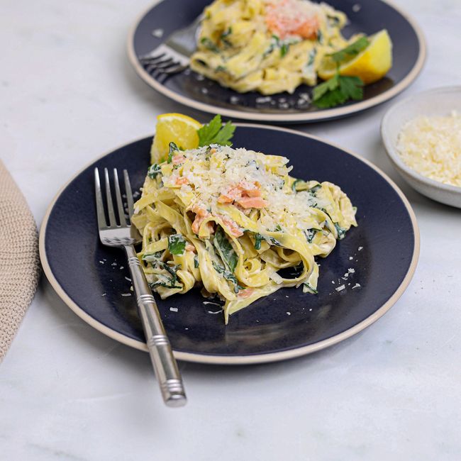 Smoked Salmon & Rocket Fettuccine