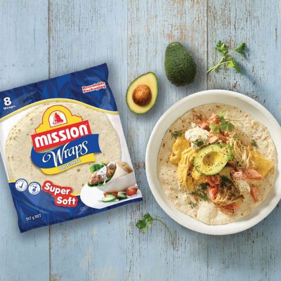 Smoked Salmon & Scrambled Egg Brunch Wraps