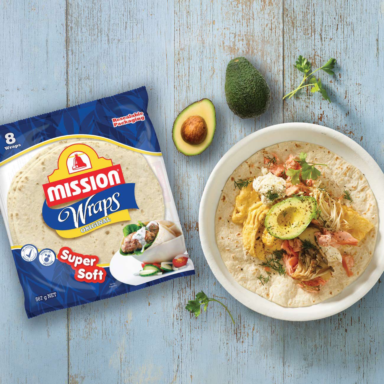 Smoked Salmon & Scrambled Egg Brunch Wraps Recipe Woolworths