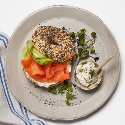 Smoked Salmon Bagel
