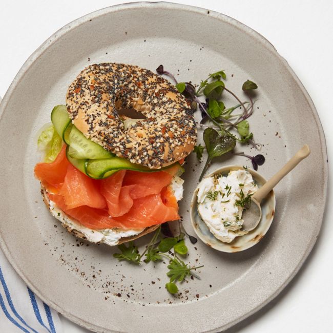 Smoked Salmon Bagel