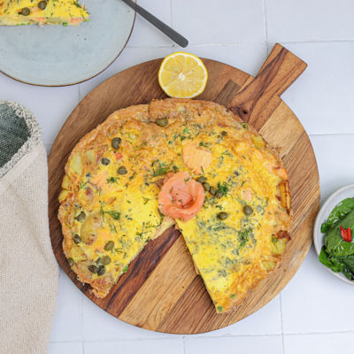 Smoked Trout & Dill Frittata