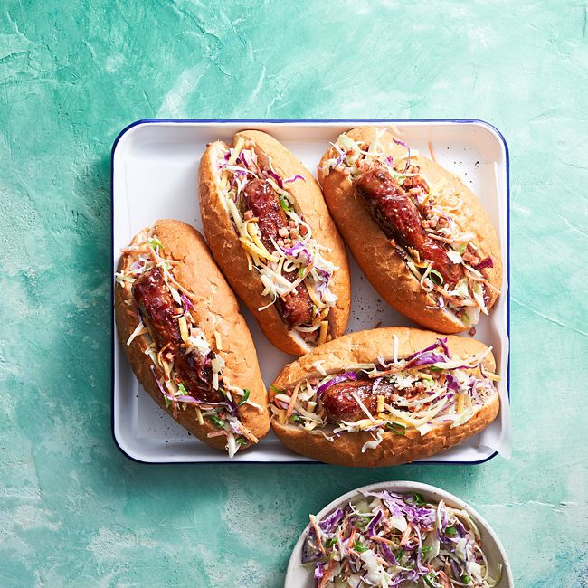 Smokey Bbq Sausage Submarine Sandwich