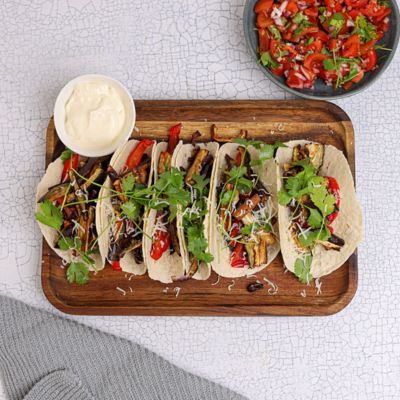 Smokey Eggplant Tacos