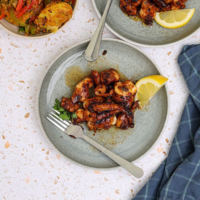 Smoky BBQ Octopus