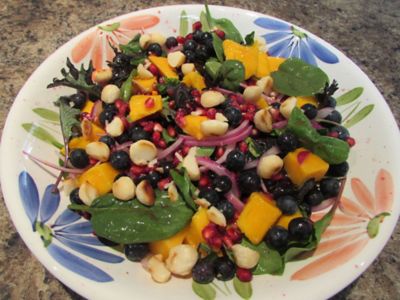 Mango and Pomegranate Salad