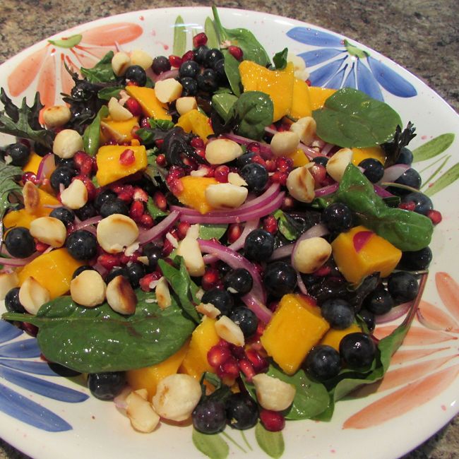 Mango and Pomegranate Salad