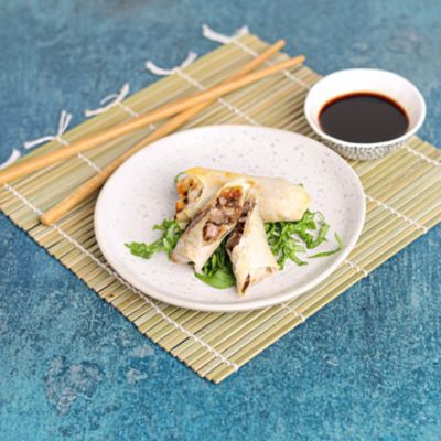 Spiced Beef Spring Rolls