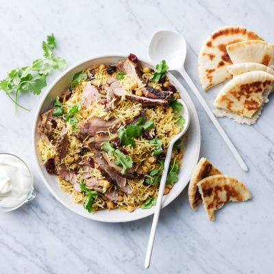 Moroccan-spiced Lamb Pilaf