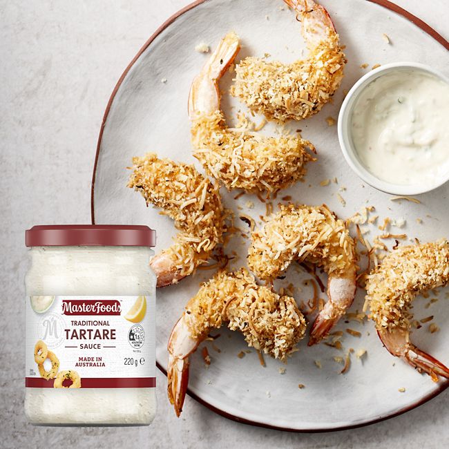 Spiced Panko Coconut Prawns 