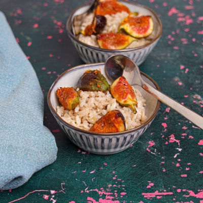 Spiced Rice Pudding with Figs & Orange