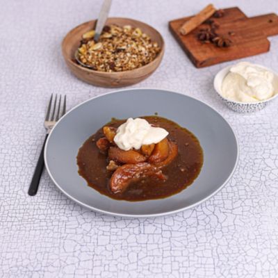 Spiced Stewed Nectarines