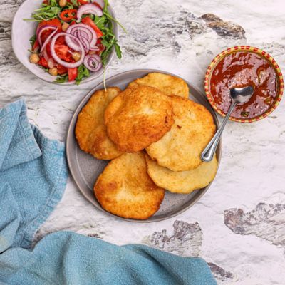 Spicy Chana Bhatura