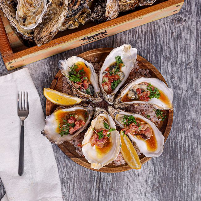 Spicy Kilpatrick Oysters