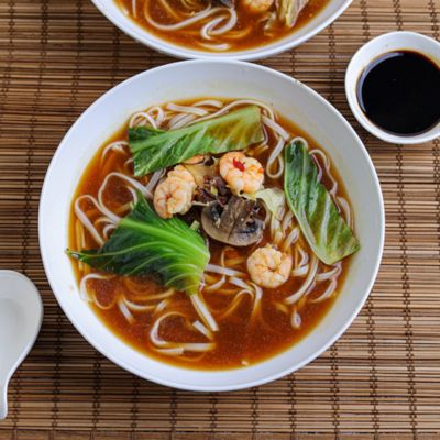 Spicy Prawn Noodle Soup