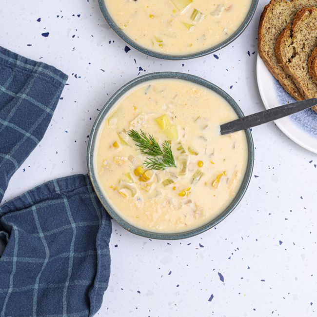 Spicy Sweetcorn Chowder