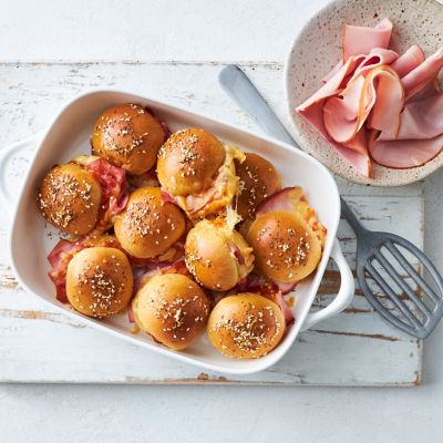 Traybake Ham Sliders