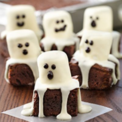 Spooky Boo Brownies