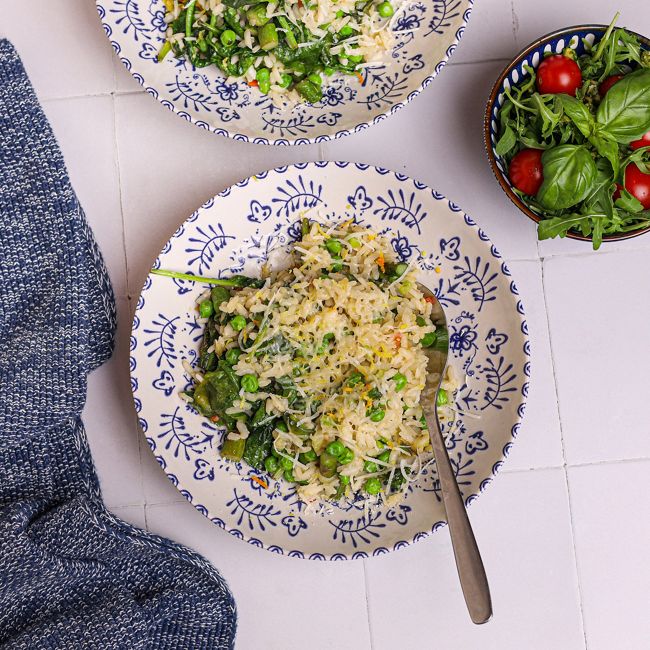 Spring Vegetable Risoni