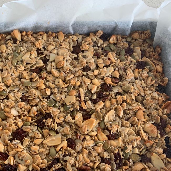 Simple Muesli bars