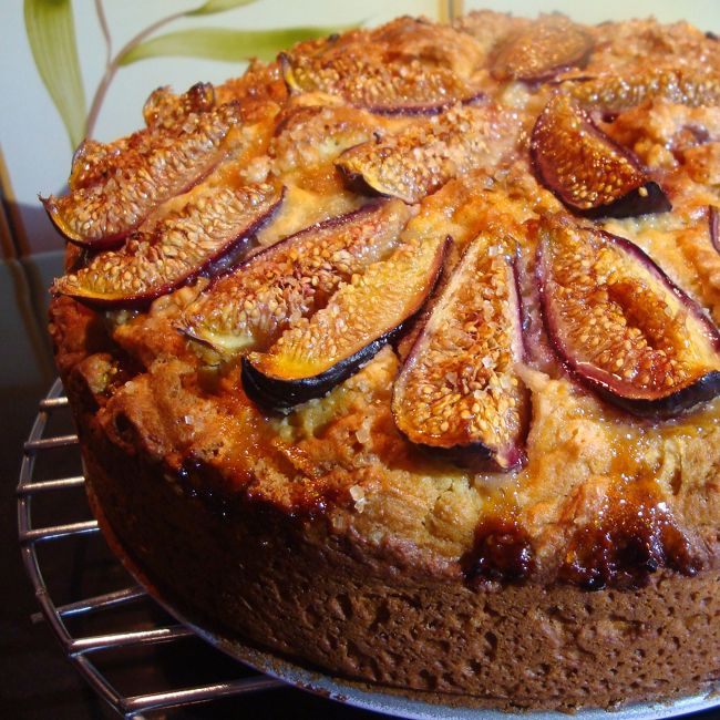Fig & Ricotta Cake