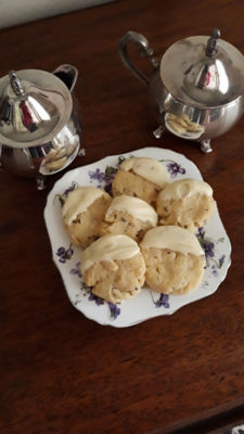 Lavender Almond Biscuits