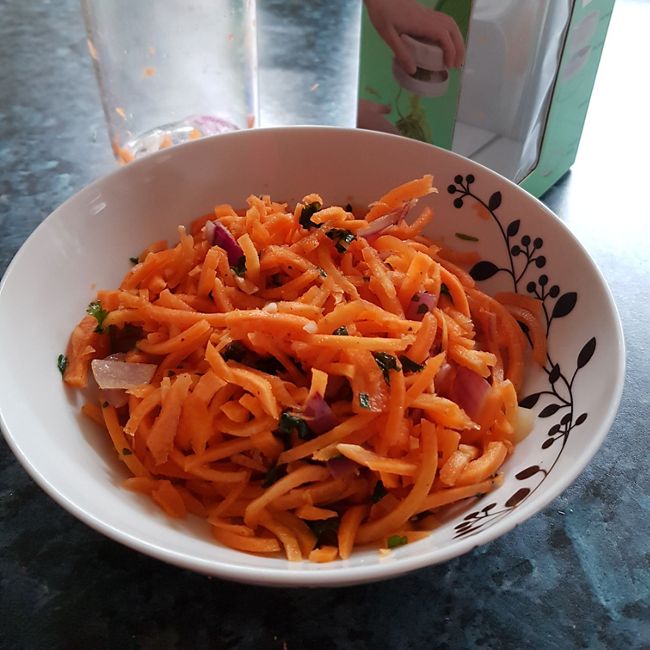 Spicy Carrot Salad