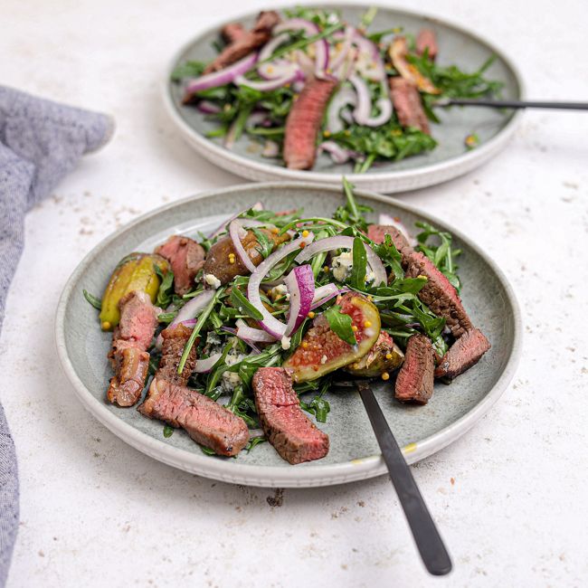 Steak, Blue Cheese & Fig Salad